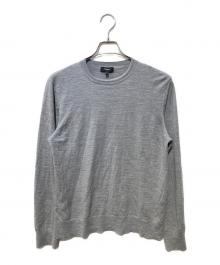 theory（セオリー）の古着「Regal Wool Crewneck Sweater」｜グレー