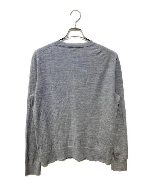 theory（セオリー）theory (セオリー) Regal Wool Crewneck Sweater グレー サイズ:Lの古着・服飾アイテム