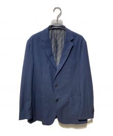 BOSS（ボス）の古着「P Henry Junior Formal Jacket」｜ネイビー