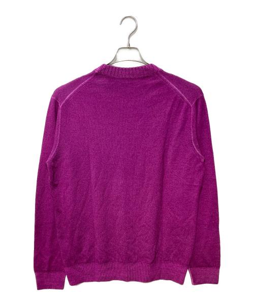 Cruciani（クルチアーニ）Cruciani (クルチアーニ) クルーネックニット パープル サイズ:52の古着・服飾アイテム