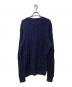 CRUCIANI (クルチアーニ) ケーブルニット ネイビー サイズ:SIZE 52：12000円