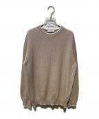 Crucianiクルチアーニ）の古着「コットンニット」｜ベージュ