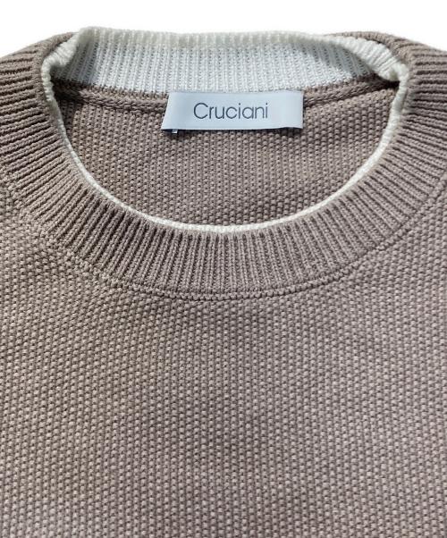 Cruciani（クルチアーニ）CRUCIANI (クルチアーニ) コットンニット ベージュ サイズ:52の古着・服飾アイテム