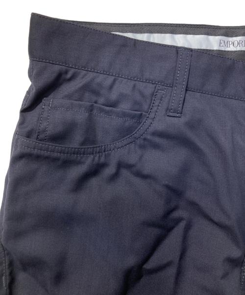EMPORIO ARMANI（エンポリオ アルマーニ）EMPORIO ARMANI (エンポリオ アルマーニ) スラックス ネイビー サイズ:W32の古着・服飾アイテム