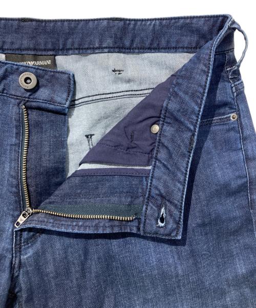 EMPORIO ARMANI（エンポリオ アルマーニ）EMPORIO ARMANI (エンポリオ アルマーニ) スキニーデニムパンツ インディゴ サイズ:W32の古着・服飾アイテム