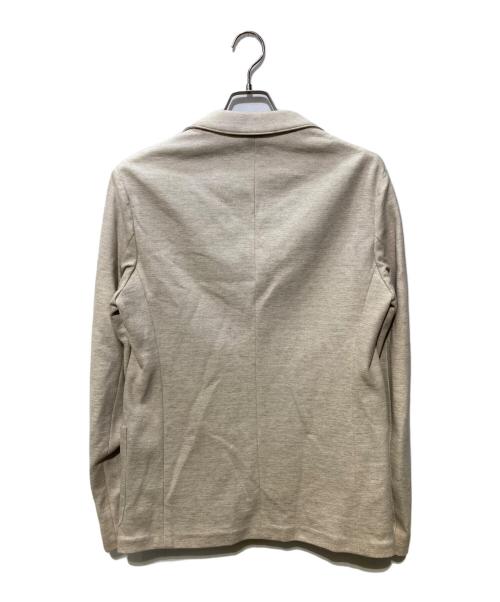 EMPORIO ARMANI（エンポリオ アルマーニ）EMPORIO ARMANI (エンポリオ アルマーニ) コットンテーラードジャケット ベージュ サイズ:SIZE 50の古着・服飾アイテム