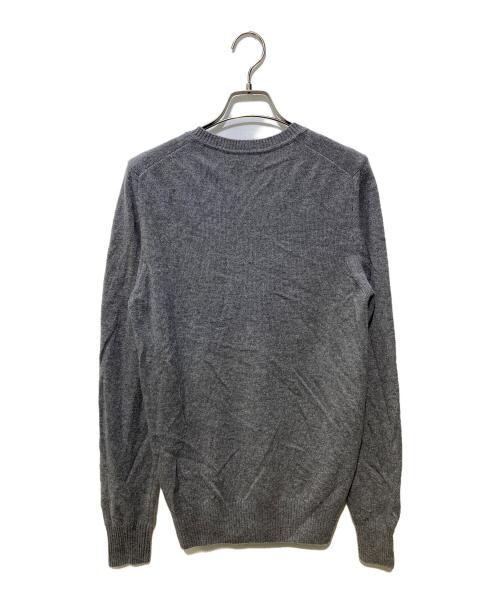 EMPORIO ARMANI（エンポリオ アルマーニ）EMPORIO ARMANI (エンポリオ アルマーニ) Vネックニット グレー サイズ:Mの古着・服飾アイテム