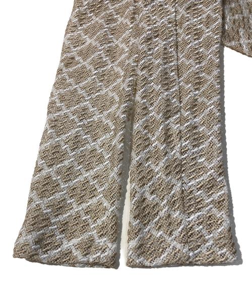 EMPORIO ARMANI（エンポリオ アルマーニ）EMPORIO ARMANI (エンポリオ アルマーニ) シアーダブルブレストジャケット ベージュ サイズ:48の古着・服飾アイテム