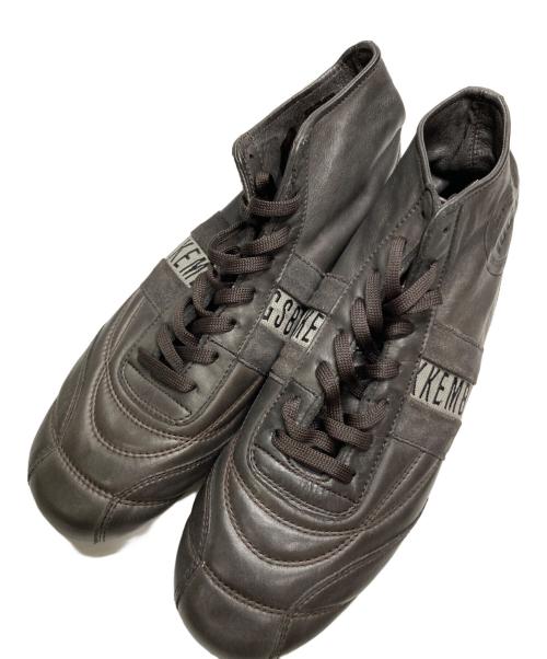 DIRK BIKKEMBERGS（ダークビッケンバーグ）DIRK BIKKEMBERGS (ダークビッケンバーグ) レザースパイクスニーカー ブラウン サイズ:SIZE 40の古着・服飾アイテム