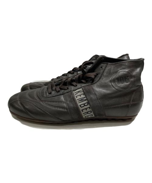 DIRK BIKKEMBERGS（ダークビッケンバーグ）DIRK BIKKEMBERGS (ダークビッケンバーグ) レザースパイクスニーカー ブラウン サイズ:SIZE 40の古着・服飾アイテム