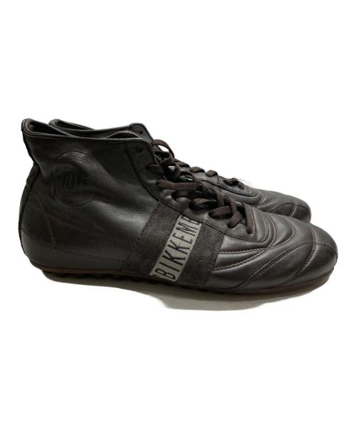 DIRK BIKKEMBERGS（ダークビッケンバーグ）DIRK BIKKEMBERGS (ダークビッケンバーグ) レザースパイクスニーカー ブラウン サイズ:SIZE 40の古着・服飾アイテム