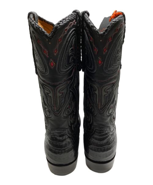 FRYE（フライ）FRYE (フライ) ウェスタンブーツ ブラック サイズ:SIZE 8の古着・服飾アイテム