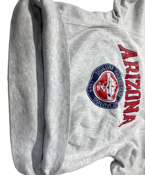 Champion REVERSE WEAVE（チャンピオン リバース ウィーブ）Champion REVERSE WEAVE (チャンピオン リバース ウィーブ) カレッジロゴスウェット グレー サイズ:ｍの古着・服飾アイテム