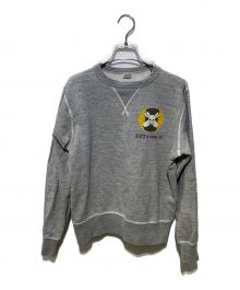 BUZZ RICKSON'S（バズリクソンズ）の古着「セットインクルーネックスウェットシャツ」｜グレー