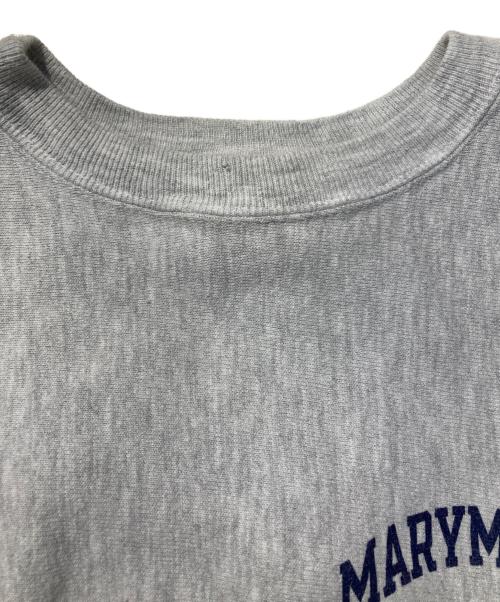 Champion REVERSE WEAVE（チャンピオン リバース ウィーブ）Champion REVERSE WEAVE (チャンピオン リバース ウィーブ) 両面プリントスウェット グレー サイズ:Mの古着・服飾アイテム