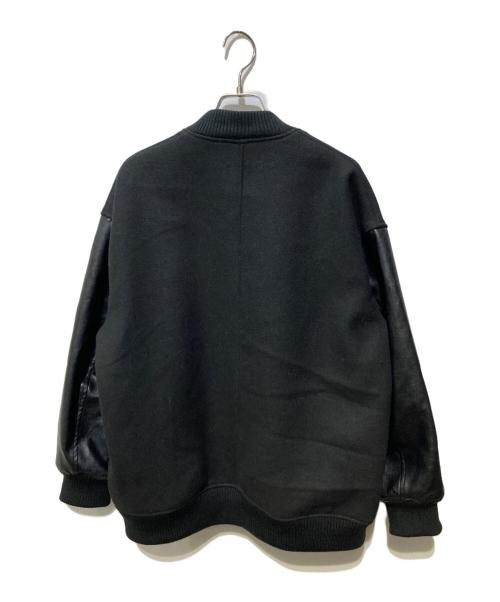 SHIPS any（シップスエニィ）SHIPS any (シップスエニィ) バーシティージャケット ブラック サイズ:記載なしの古着・服飾アイテム