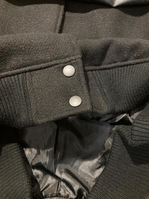 SHIPS any（シップスエニィ）SHIPS any (シップスエニィ) バーシティージャケット ブラック サイズ:記載なしの古着・服飾アイテム