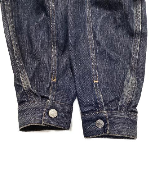 BEAUTY&YOUTH（ビューティーアンドユース）BEAUTY&YOUTH (ビューティーアンドユース) ハイツイスト デニム ブルゾン インディゴ サイズ:Sの古着・服飾アイテム