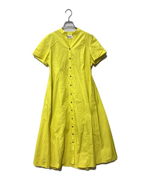mici（ミチ）mici (ミチ) バックギャザードレス イエロー サイズ:Freeの古着・服飾アイテム