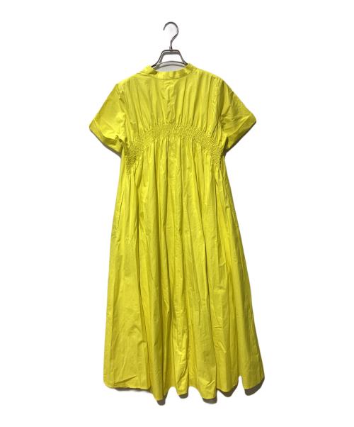 mici（ミチ）mici (ミチ) バックギャザードレス イエロー サイズ:Freeの古着・服飾アイテム