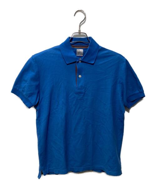 PAUL SMITH（ポールスミス）Paul Smith (ポールスミス) 半袖ポロシャツ ブルー サイズ:Mの古着・服飾アイテム