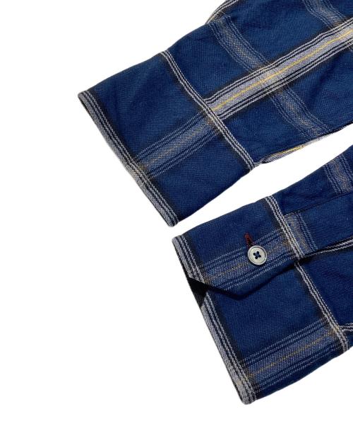 PAUL SMITH（ポールスミス）PAUL SMITH (ポールスミス) チェックシャツ ブルー サイズ:Mの古着・服飾アイテム