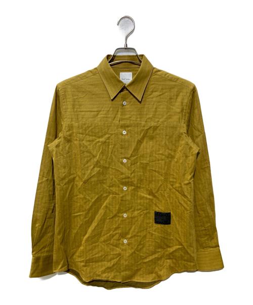 PAUL SMITH（ポールスミス）PAUL SMITH (ポールスミス) ストライプシャツ イエロー サイズ:Mの古着・服飾アイテム