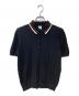 Paul Smith（ポールスミス）の古着「ショートスリーブニットポロシャツ」｜ブラック