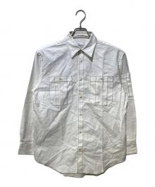 PAUL SMITH（ポールスミス）の古着「ステッチシャツ」｜ホワイト