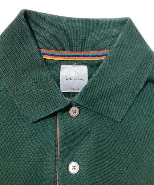 PAUL SMITH（ポールスミス）PAUL SMITH (ポールスミス) 半袖ポロシャツ グリーン サイズ:Mの古着・服飾アイテム