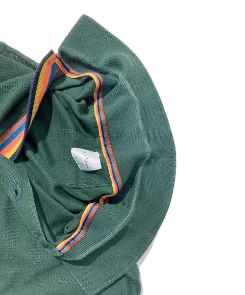 PAUL SMITH（ポールスミス）PAUL SMITH (ポールスミス) 半袖ポロシャツ グリーン サイズ:Mの古着・服飾アイテム