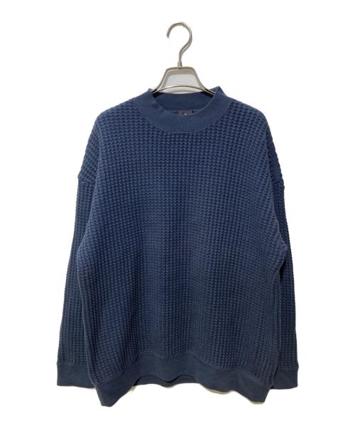 RED EAR（レッドイアー）RED EAR (レッドイアー) ニットスウェット ネイビー サイズ:Ⅿの古着・服飾アイテム