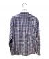 PAUL SMITH (ポールスミス) リネン混チェックシャツ ブルー サイズ:M：4000円