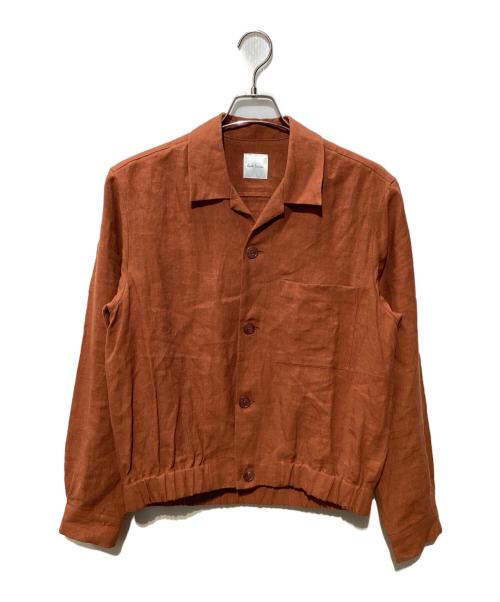 PAUL SMITH（ポールスミス）Paul Smith (ポールスミス) リネンシャツジャケット ブラウン サイズ:Mの古着・服飾アイテム