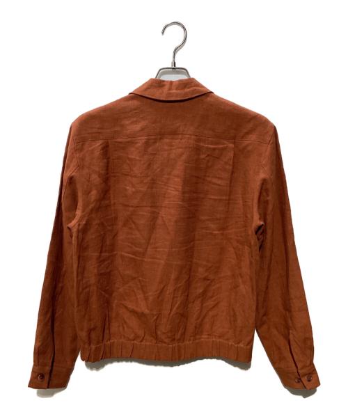 PAUL SMITH（ポールスミス）Paul Smith (ポールスミス) リネンシャツジャケット ブラウン サイズ:Mの古着・服飾アイテム