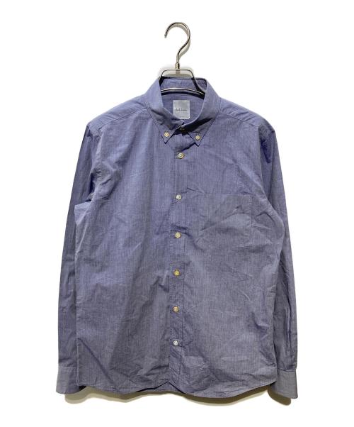 PAUL SMITH（ポールスミス）PAUL SMITH (ポールスミス) ボタンダウンシャツ ブルー サイズ:Mの古着・服飾アイテム