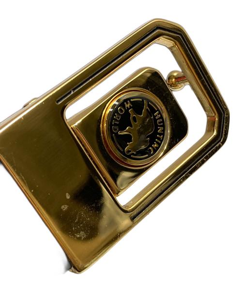 HUNTING WORLD（ハンティングワールド）HUNTING WORLD (ハンティングワールド) ベルト ブラックの古着・服飾アイテム