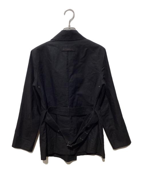 BURBERRY LONDON（バーバリーロンドン）BURBERRY LONDON (バーバリーロンドン) ショートトレンチコート ブラック サイズ:FREEの古着・服飾アイテム