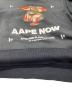 中古・古着 A BATHING APE (ア ベイシング エイプ) クルーネックスウェット ブラック サイズ:M：8000円