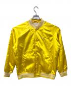 Champion×SUPREMEチャンピオン×シュプリーム）の古着「Satin Jacket」｜イエロー