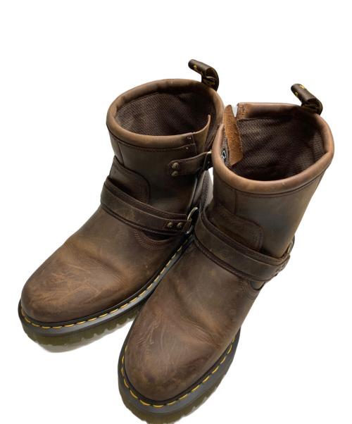 Dr.Martens（ドクターマーチン）Dr.Martens (ドクターマーチン) ANISTONE HRNS ブラウン サイズ:SIZE UK9の古着・服飾アイテム