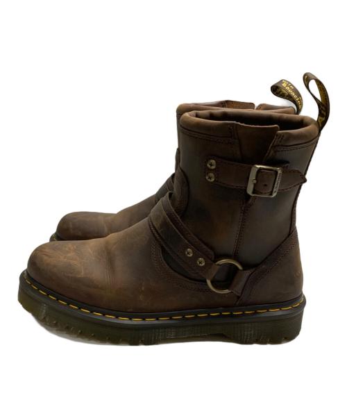 Dr.Martens（ドクターマーチン）Dr.Martens (ドクターマーチン) ANISTONE HRNS ブラウン サイズ:SIZE UK9の古着・服飾アイテム