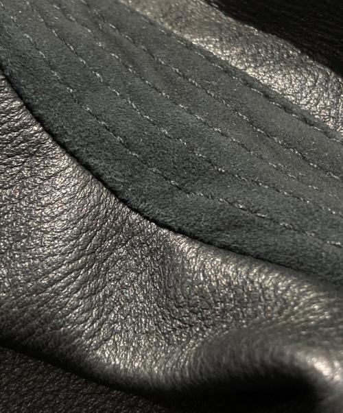 BOSS（ボス）BOSS (ボス) Malto ラムレザージャケット ブラック サイズ:46の古着・服飾アイテム