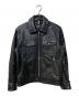 BOSS（ボス）の古着「Malto ラムレザージャケット」｜ブラック