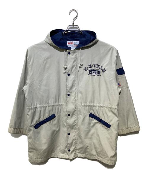 MAC HOPE（マックホープ）MAC HOPE (マックホープ) フーデッドジャケット ベージュ サイズ:Mの古着・服飾アイテム