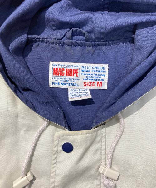 MAC HOPE（マックホープ）MAC HOPE (マックホープ) フーデッドジャケット ベージュ サイズ:Mの古着・服飾アイテム