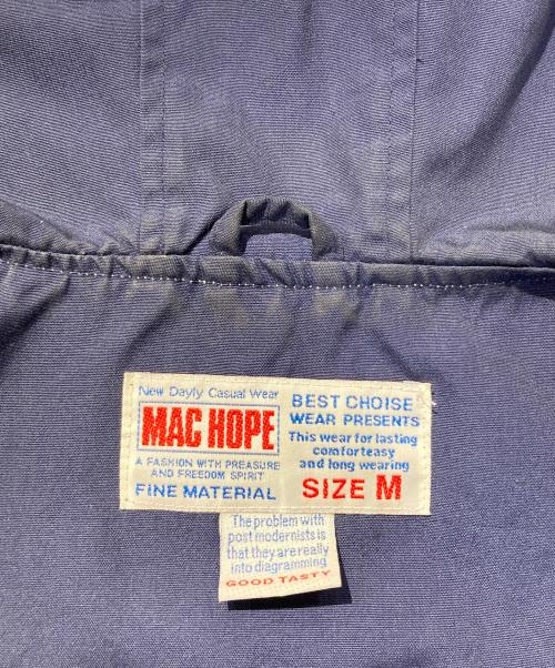 MAC HOPE（マックホープ）MAC HOPE (マックホープ) フーデッドジャケット ベージュ サイズ:Mの古着・服飾アイテム