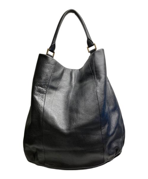 ANYA HINDMARCH（アニヤ・ハインドマーチ）ANYA HINDMARCH (アニヤ・ハインドマーチ) タッセルレザーワンショルダーバッグ ブラック サイズ:FREEの古着・服飾アイテム