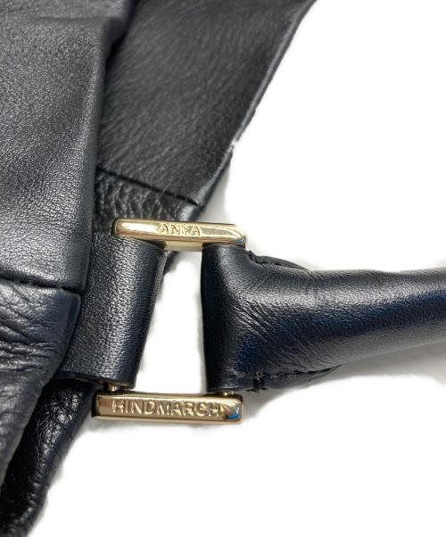 ANYA HINDMARCH（アニヤ・ハインドマーチ）ANYA HINDMARCH (アニヤ・ハインドマーチ) タッセルレザーワンショルダーバッグ ブラック サイズ:FREEの古着・服飾アイテム