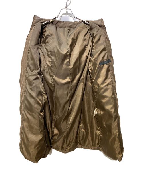 ANAYI（アナイ）ANAYI (アナイ) ブルーフォックスダウンコート ブラウン サイズ:SIZE38の古着・服飾アイテム